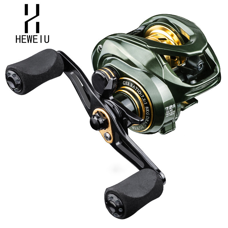 بكرة صيد HEWEIU WK 1000 Golden - مراجعة Ice Fishing Line وسعره