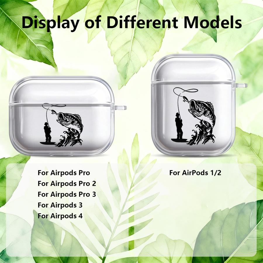 غطاء حماية شفاف لسماعات الأذن  - مراجعة Fishing Line Box وسعره