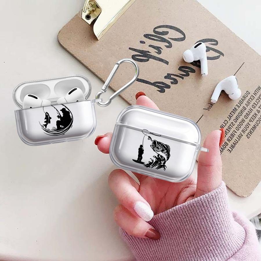 غطاء حماية شفاف لسماعات الأذن  - مراجعة Fishing Line Box وسعره