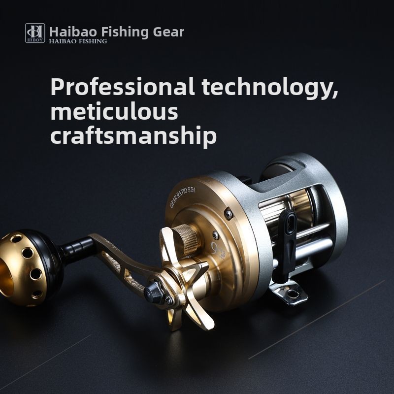 بكرة صيد معدنية HD300، بكرة بط - مراجعة Ice Fishing Line وسعره