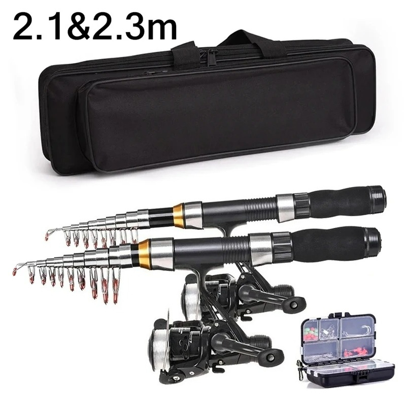 BRAVMAK 2.1/ 2.3 mTelescopic ا - مراجعة Fishing Line Box وسعره